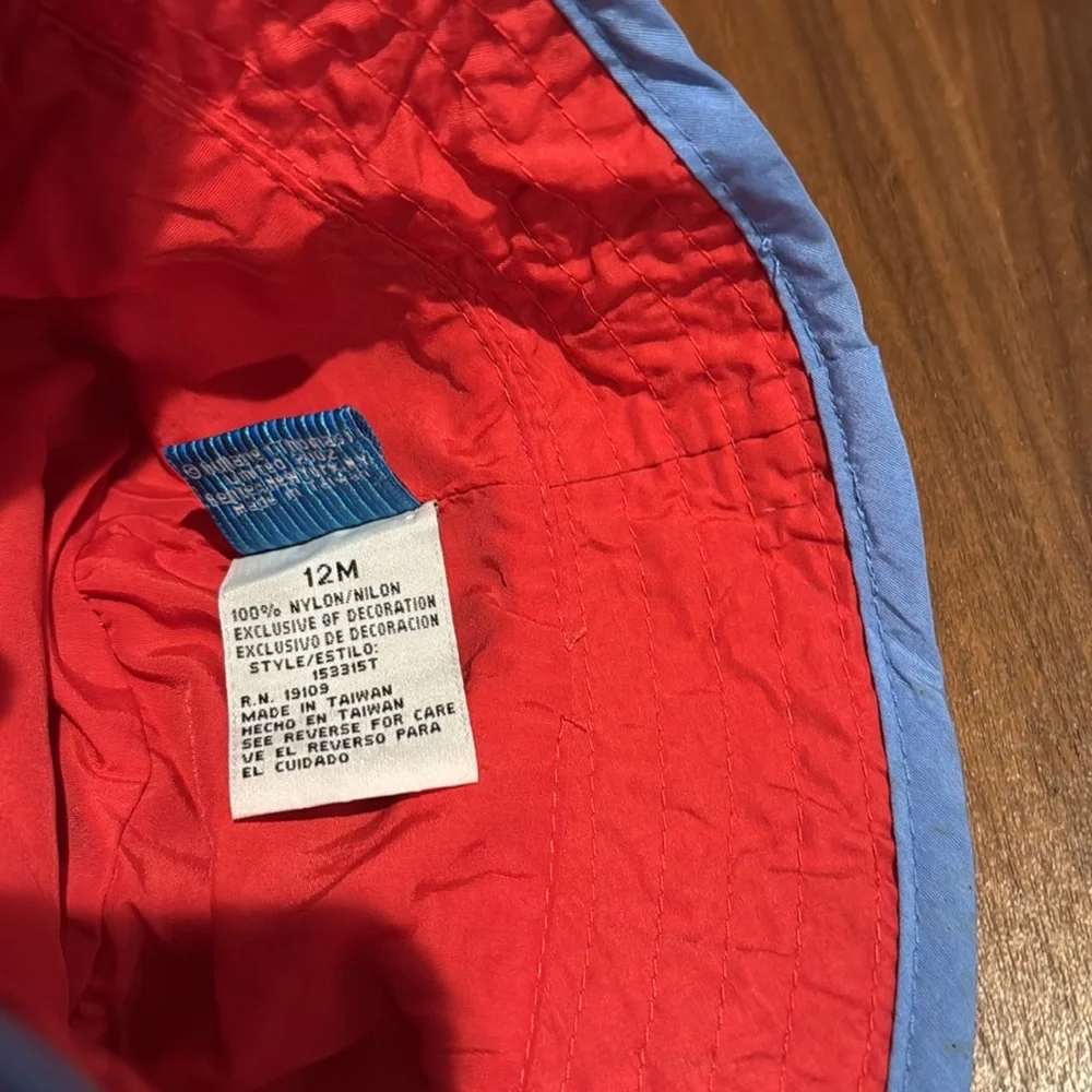 Vintage Thomas Train & friends kids bucket Hat Cap 12 mo